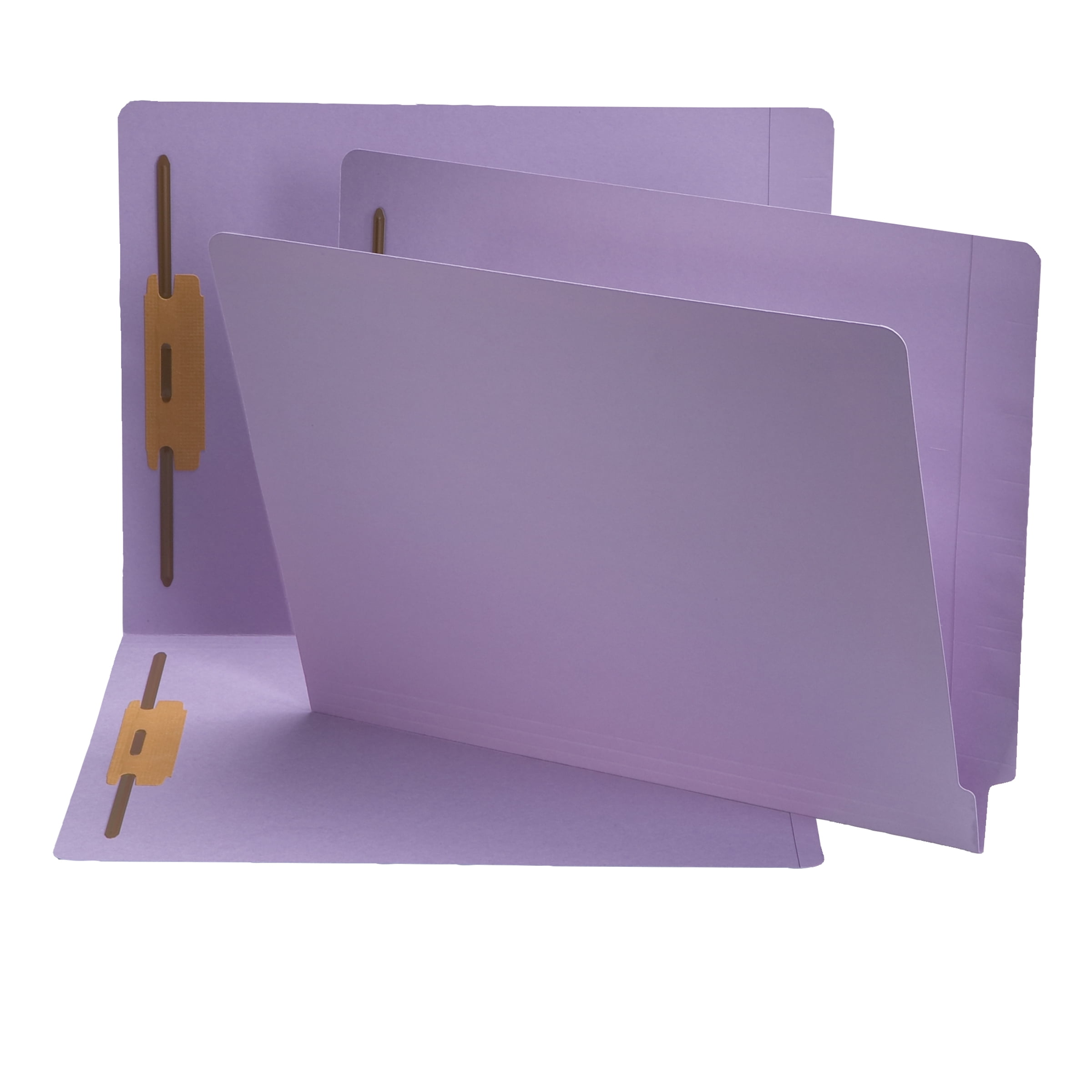 Smead End Tab Fastener Folders 2Ply Tab Lavender 50/BX Letter (25540