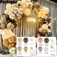 thumbnail image 2 of 114PCS Balloons Arch Kit Retro Coffee Brown Balloon Garland Kit DIY Balloon Arch Kit for Party Wedding, 2 of 10