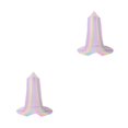 thumbnail image 4 of yingyy 1/2/3 Enfants Fil Maille Couvre-Lit Porte Simple Filet Suspendu Dôme Rond Style Rideau Pliable Été Chambre Chambre Arc-en-Ciel Couleur 2 Pcs, 4 of 6