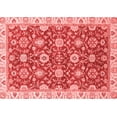 thumbnail image 1 of Ahgly Company Machine Washable Indoor Rectangle Oriental Red Traditional Area Rugs, 5' x 8', 1 of 4