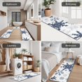 thumbnail image 5 of Blue Christmas Snowflake Pattern Kitchen Rugs Sets Of 3,Kitchen Runner Rugs Non Skid Washable,Decorative Kitchen Floor Mats for Kitchen,Sink,Laundry,17"x30"+ 17"x47" + 17"x59", 5 of 6