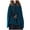 Blue, variant on Fesfesfes Women Cardigan Women Trench Coat Open Front Cardigan Jacket Coat Shawl Cape Cloak Mantle Plus