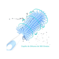 thumbnail image 5 of 2 En 1 Cepillo Para Biberones Gel De Sílice Kit De Limpieza Lab.G Azul, 5 of 5