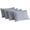 Light Grey, variant on Generic Light Grey Pillowcases Set of 4 Standard Size- Gray Pillow Cases Super Soft, Smooth and Breathable - Envelope Design - Machine Washable Lightweight (20X26 Inches (4 PIECE))