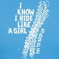 thumbnail image 3 of CafePress - I Ride Like A Girl Women's Dark T Shirt - Women's Traditional Fit Dark T-Shirt, 3 of 4