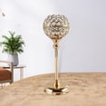 thumbnail image 4 of Portavelas moderno, candelabros de pilar, decoración de mesa, soporte de adorno, candelabros para el hogar, vela de pilar, boda, comedor, dormitorio 12CMx12CMx36CM Gloria  porta vela, 4 of 9