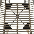 thumbnail image 3 of vidaXL Dining Chairs 2 pcs Brown Natural Rattan, 3 of 5