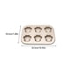 thumbnail image 4 of Ounissouiy Bandeja para hornear Pata de gato Antiadherente Recubrimiento antiadherente Distribución uniforme del calor Bandeja para hornear Cocina y Comedor 6 dorado claro, 4 of 6