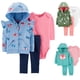thumbnail image 2 of vestido festa junina/conjunto infantil/kit 3 piezas niña Trio Invierno Blusa y Pantalón Original Niña 6m - 24m/ropa infantil/ropa bebe/abrigo infantil Deng Xun unisex, 2 of 2