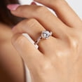 thumbnail image 3 of IGI Certified 4 Carat Round Shape Lab Grown Diamond Engagement Ring | 14K Rose Gold | Astoré Channel Glided Diamond Ring | FG-VS1-VS2 Quality Friendly Diamonds, 3 of 8