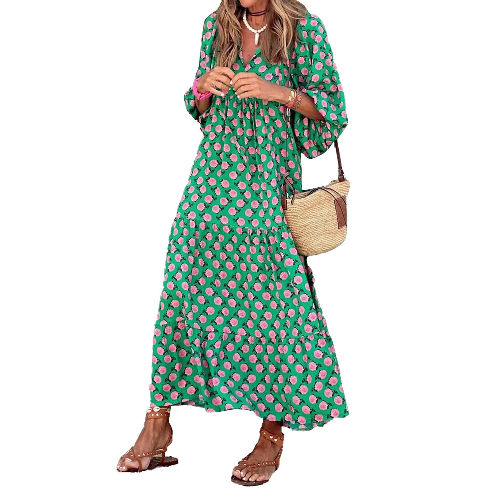 Boho Maxi Dress main image 1