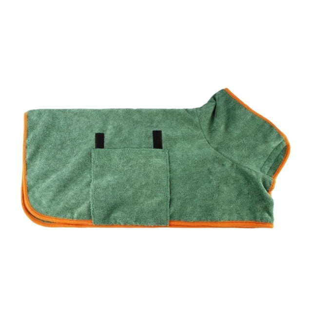Absorbent Pet Bath Towel Soft Microfiber Drying Cloth For Large And Small Dogs Indoor Use With Hook Loop Closure