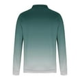 thumbnail image 3 of Blusa y camisa de manga larga con cuello alto para hombre, ropa deportiva para el hogar, pijamas, camiseta de color liso, blusa deportiva de poliéster para hombre, 3 of 4