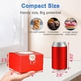 thumbnail image 3 of Bakery Treat Boxes Shallive, galletas pequeñas de 4 pulgadas, 50 unidades, rojas, 3 of 6