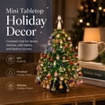 thumbnail image 2 of DIY Beaded Christmas Tree Kit, Make Your Own Sparkling Warm Light Tabletop Decoration, Handmade Holiday Beading Craft Set for Indoor Home Display & Creative Gift, 2 of 8