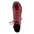 thumbnail image 3 of L’Artiste Marty Hand-Painted Leather Ankle Boots for Women – Cozy Flannel Lined Comfort Boot with Zipper Closure, 3 of 7