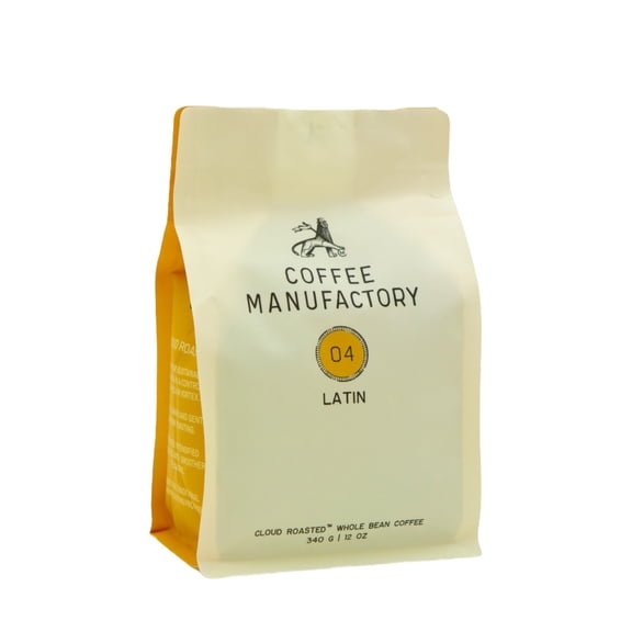 04 Latin - Roasted by Coffee Manufactory - Whole Bean Coffee - 12oz Bag