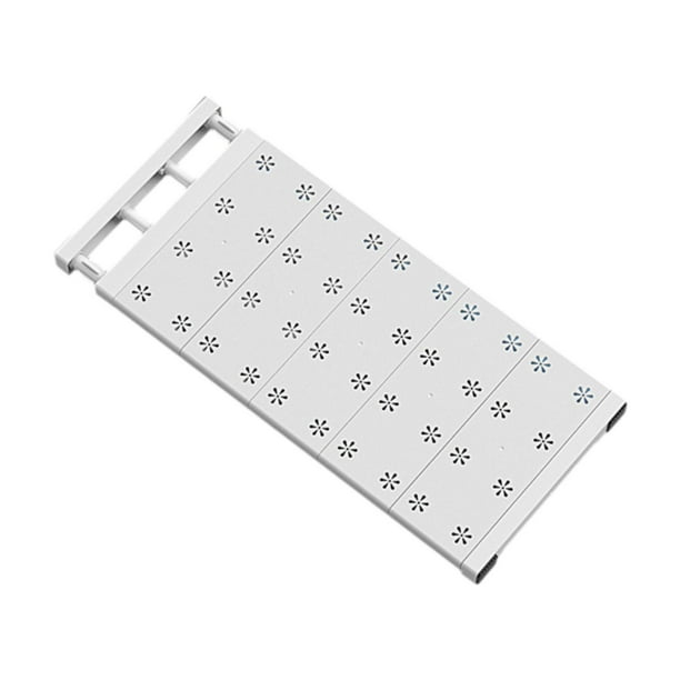 Armario divisor expandible, almacenamiento, estante de baño multifuncional ajustable 24cmx60cm