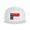 White, variant on Snapback Hat North-Carolina Flag Art Flat Brim Adjustable Baseball Cap for Men Women Trucker Hat Gray