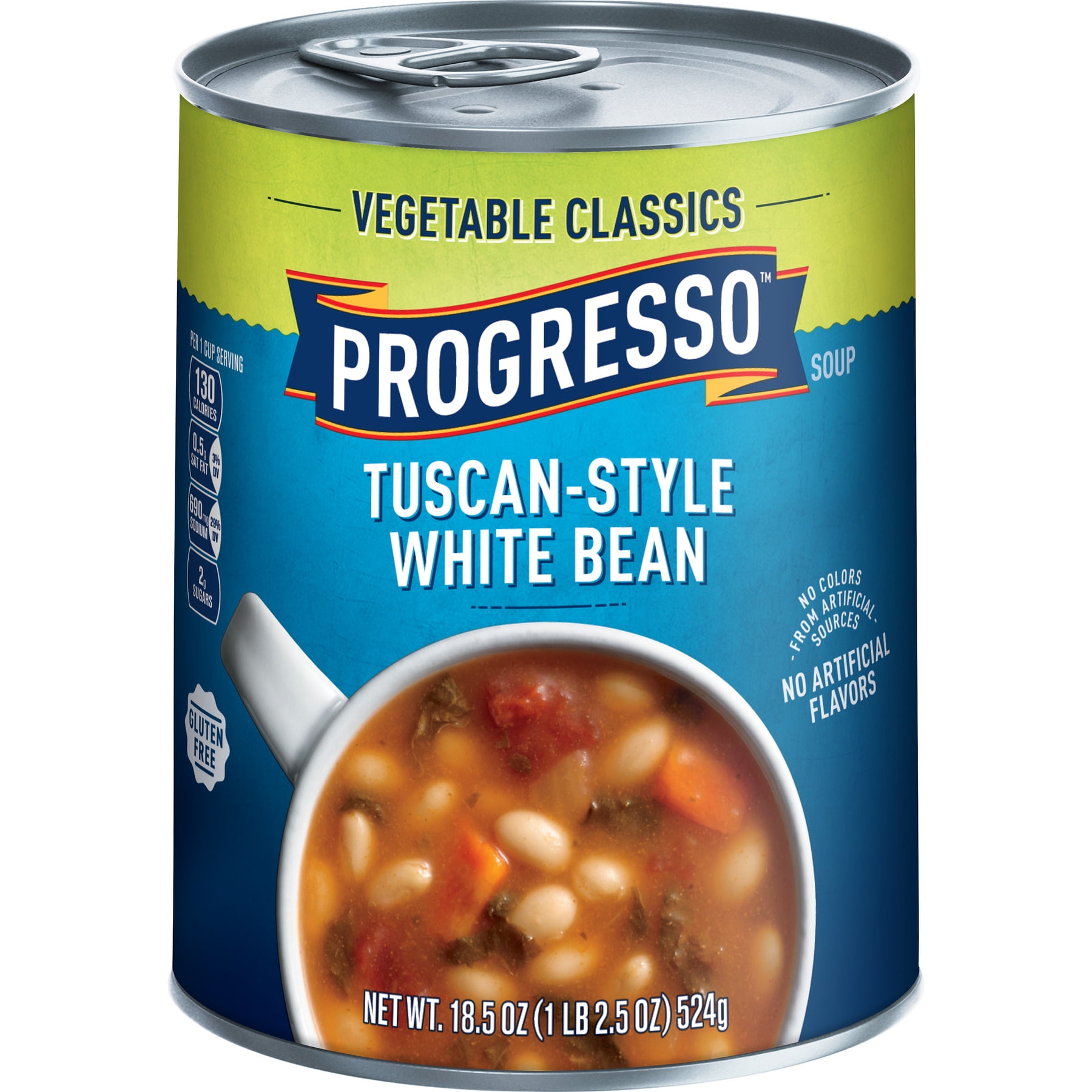 Progresso Vegetable Classics TuscanStyle White Bean Soup, 18.5 oz