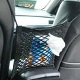thumbnail image 4 of BUYISI Universal Car Back Rear Trunk Storage Net Bag Cargo Elastic String Car Seat Net Mesh Storage Bag Pocket Auto Organizer Holder, 4 of 5