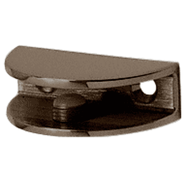CRL FA120RB Oil Rubbed Bronze Rounded Interior Shower Shelf Clamp