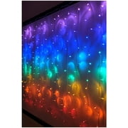 Something Unicorn Multi-color LED Curtain String Lights Holiday Lighting, 4.5'