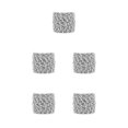 thumbnail image 2 of Inteprter Cadena de acero inoxidable de mano de obra fina con cuentas de esmalte coloridas para joyería DIY acero inoxidable + blanco Type2 NO2, 2 of 6