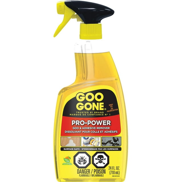 Goo Gone Pro-Power Goo & Gel dissolvant adhésif, 24 oz