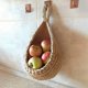 thumbnail image 3 of Cesta de Yute para Almacenamiento de Patatas y Cebollas para Despensa, DecoracióN de Cocina , Cestas de Frutas Colgantes Bohemias para Cocina, 3 of 6