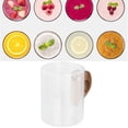 thumbnail image 4 of Taza De Café Taza De Café De Vidrio Fuerte Duradera Resistente Al Calor Para Restaurante Para Viajes Para El Hogar Anggrek Vinos y Licores, 4 of 8
