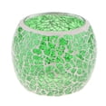 thumbnail image 6 of Dualoai - Mosaic Glass Votive Tealight Candle Holder Candelabra Home Tabletop 3inch Dia 5, 6 of 9