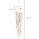 thumbnail image 3 of Worallymy Animal Dream Catcher Tejido a mano Colgante de pared Colgante Medio círculo Decoración de la habitación Red Worallymy JD735807305, 3 of 7