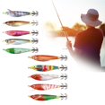 thumbnail image 2 of Yokua 9.6g Cuttlefish Hook Fishing Lures Glow Squid Jig Glow Jig Hook, 2 of 9