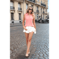 thumbnail image 4 of Blusas Sin Mangas para Mujer - Camisetas Sin Mangas Informales de Verano con Cuello en V, Camisas Holgadas de Cuello Liso, Rosa, Talla L, 4 of 10