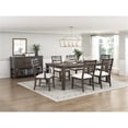 thumbnail image 4 of Pemberly Row Contemporary Textured Dining Arm Chair - Set of 2 in Beige, 4 of 11