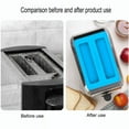 thumbnail image 6 of WEIWEIGG Universal Silicone Toaster Top Cover, Dust Proof Toaster Lid for 2-Slice, 4-Slice Toasters, Heat Resistant, Easy Clean, Dishwasher Safe, Fits 10.8x4.1 & 6.2x4.1 Inch, Kitchen Essentials, 6 of 8