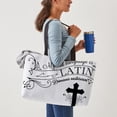 thumbnail image 6 of CafePress - Latin Is My 2Nd Language - Large Weekender Tote, 6 of 12