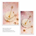 thumbnail image 4 of Ynlkorvg Tableware Stainless Steel Tableware Creative Cute Christmas Star Spoon Fruit Fork Coffee Dessert Spoon, 4 of 8