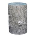 thumbnail image 1 of Hickory Manor Home HM668SL Tree Stump Accent Table, Silver Leaf, 1 of 1