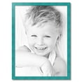 thumbnail image 2 of ArtToFrames 26" x 35" Turquoise Picture Frame, 26x35 inch Blue Wood Poster Frame (WOM-4588), 2 of 8