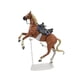 thumbnail image 1 of Estatua de caballo, decoración creativa para el hogar, colección de simulación, modelo de figura de acción de poni Amarillo, 1 of 7