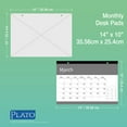 thumbnail image 6 of Bonnie Marcus | 2026 14x10" 18 Months Academic Desk Pad Calendar | July 2025 - December 2026, 6 of 8