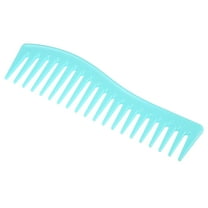 Vocoste Wide Tooth Hair Comb All Purpose Detangling Plastic Blue 7.09"x1.97"