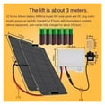 thumbnail image 2 of 12V Filtered Small Solar Water Fountain Pump Fish Tank Outdoor Brushless Suction Submersible Pump Circulating Cooling Aquarium ,Multi-Install Methods, 2 of 5