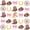 Brown Pink, variant on Erosebridal Western Cowgirl Pattern Zipper Twin Comforter Sets with Fitted Sheet and 2 Pillowcases,Cherry Fruit Print Zipper Bedding Set,Pink White,Pink Reversible