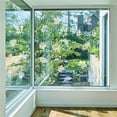 thumbnail image 3 of 20 piezas Adhesivos anticolisión para ventanas de gran tamaño Pegatinas con formas de hojas variadas Adhesivo transparente para ventana con alerta de pájaros para evitar que las personas y los pájaros, 3 of 5