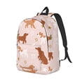 thumbnail image 2 of Balery Star Cute Dog Vintage Canvas Backpack for Men and Women - Large Capacity, Durable Travel Laptop Bag for School, Work, Hiking, and Outdoor Activities, 2 of 7