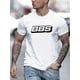 thumbnail image 1 of [1pc Graphic Print Men'S T-Shirt] 1pc BBS Print Men'S T-Shirt - Casual Knit Polyester Crew Neck Tee, Summer Fashion Short Sleeve Top with Graphic Detail, Comfort Fit for Adults, 1 of 5