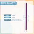 thumbnail image 2 of Uxcell Purple Colored Pencils Set, 12Pcs Oil Color Pencils Wooden Coloring Drawing Pencil for Artists Art Painting, 2 of 6